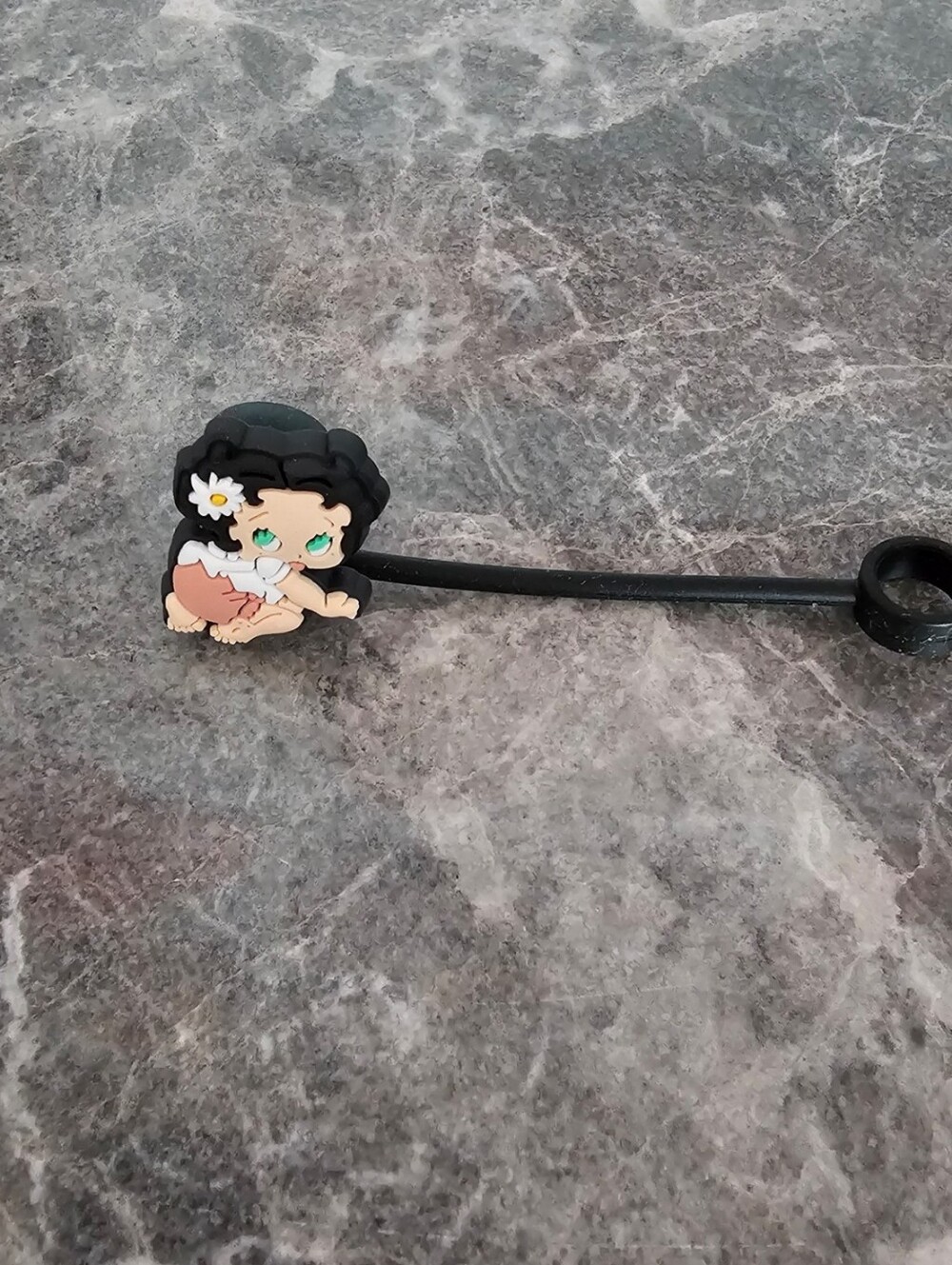 NWT Betty Boop Reusable Straw Cover Accessory